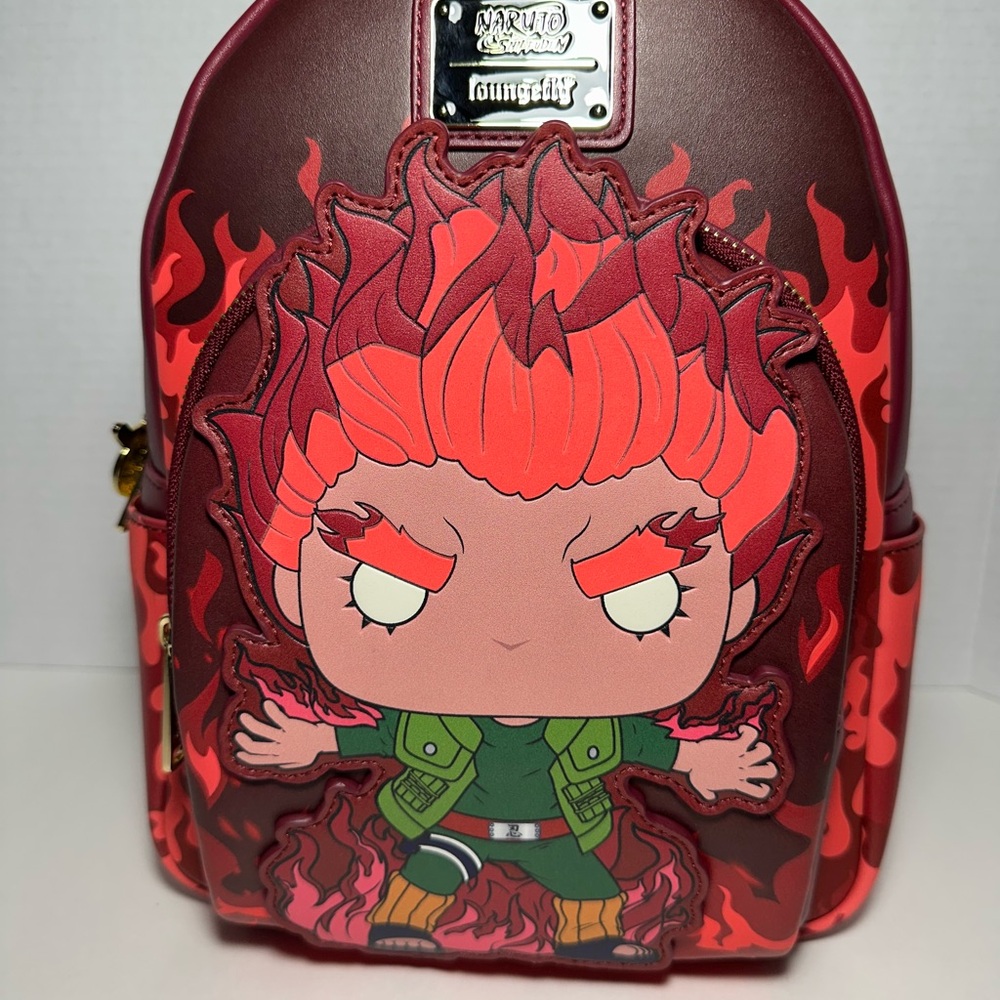 Funko Naruto Shippuden Might Guy Eight Inner Gates Glow Mini Backpack NYCC 2023